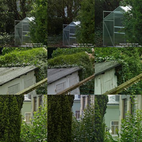 Mamiya 645 50mm f/4 Shift lens review and comparison.